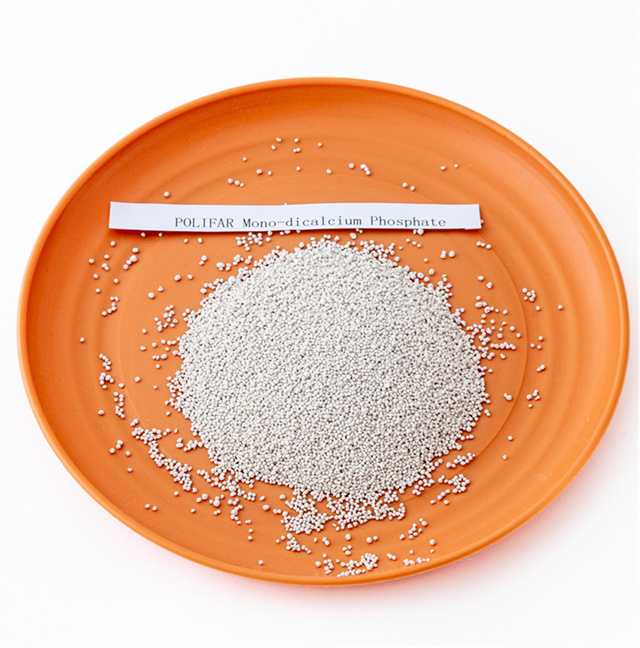 Catégorie d'alimentation MDCP de granule de phosphate monodicalcique blanc CAS NO.7758-23-8
