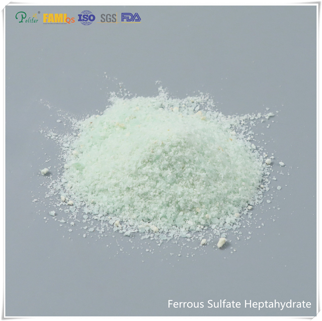 Sulfate ferreux Heptahydrate Crystal Traitement de l'eau / grade d'engrais